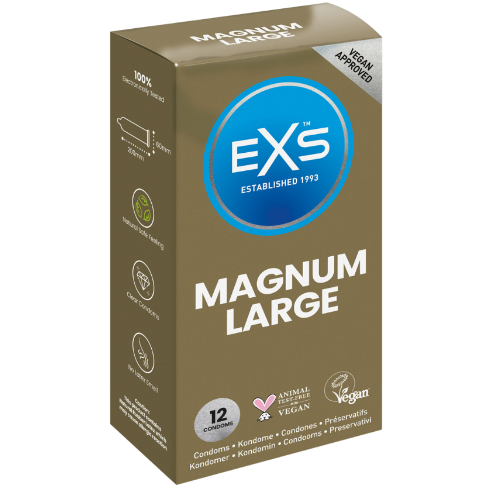 EXS Magnum Large Condoms 190mm x 60mm EXS Condoms EXS Condoms