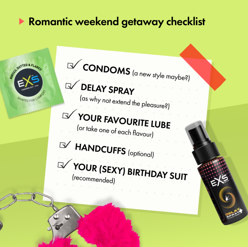 What to Pack for Your Romantic Getaway: An EXS Checklist