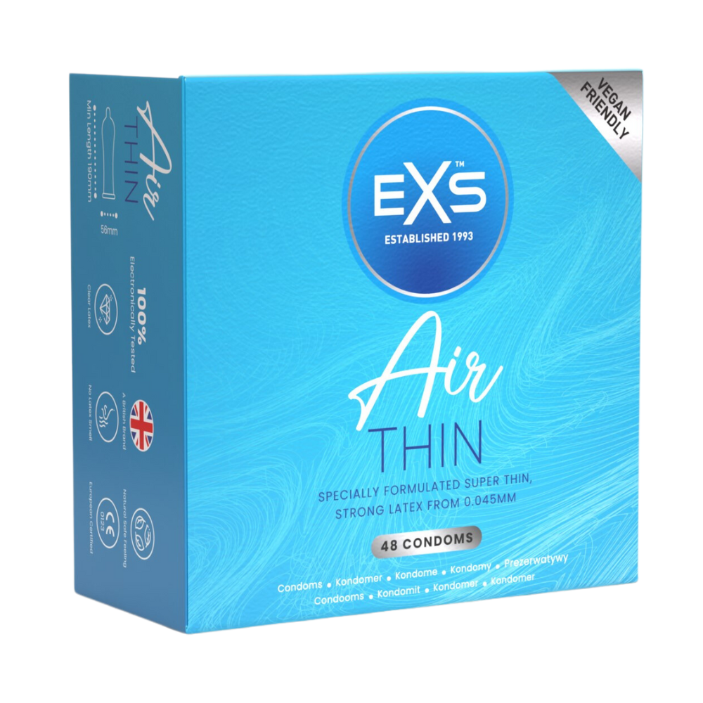 EXS | Air Thin Condoms | One of The Thinnest Quality Condoms | Vegan