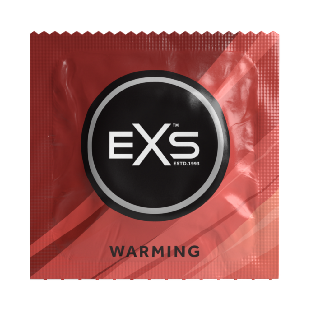 EXS Warming condom individual foil wrapper