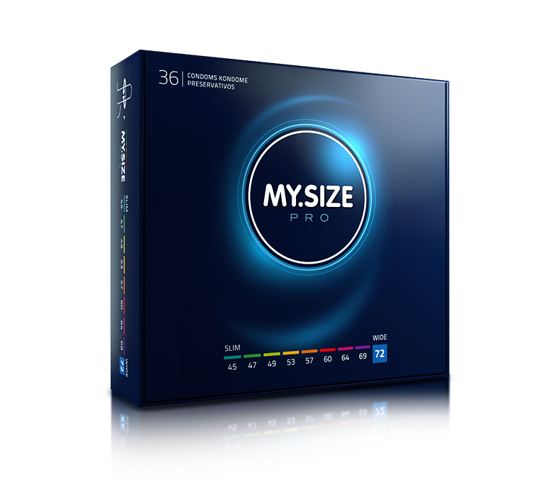 MY.SIZE Pro 72mm Condoms